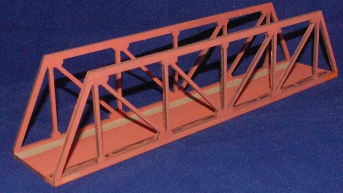 N Scale - Single Track Truss Bridge